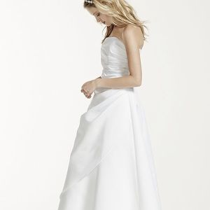 White Floor Length Gown
